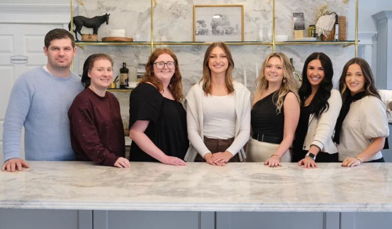Showroom Kitchen Remodel Hudson Oh Meet The Staff Group Photo Our Core Values