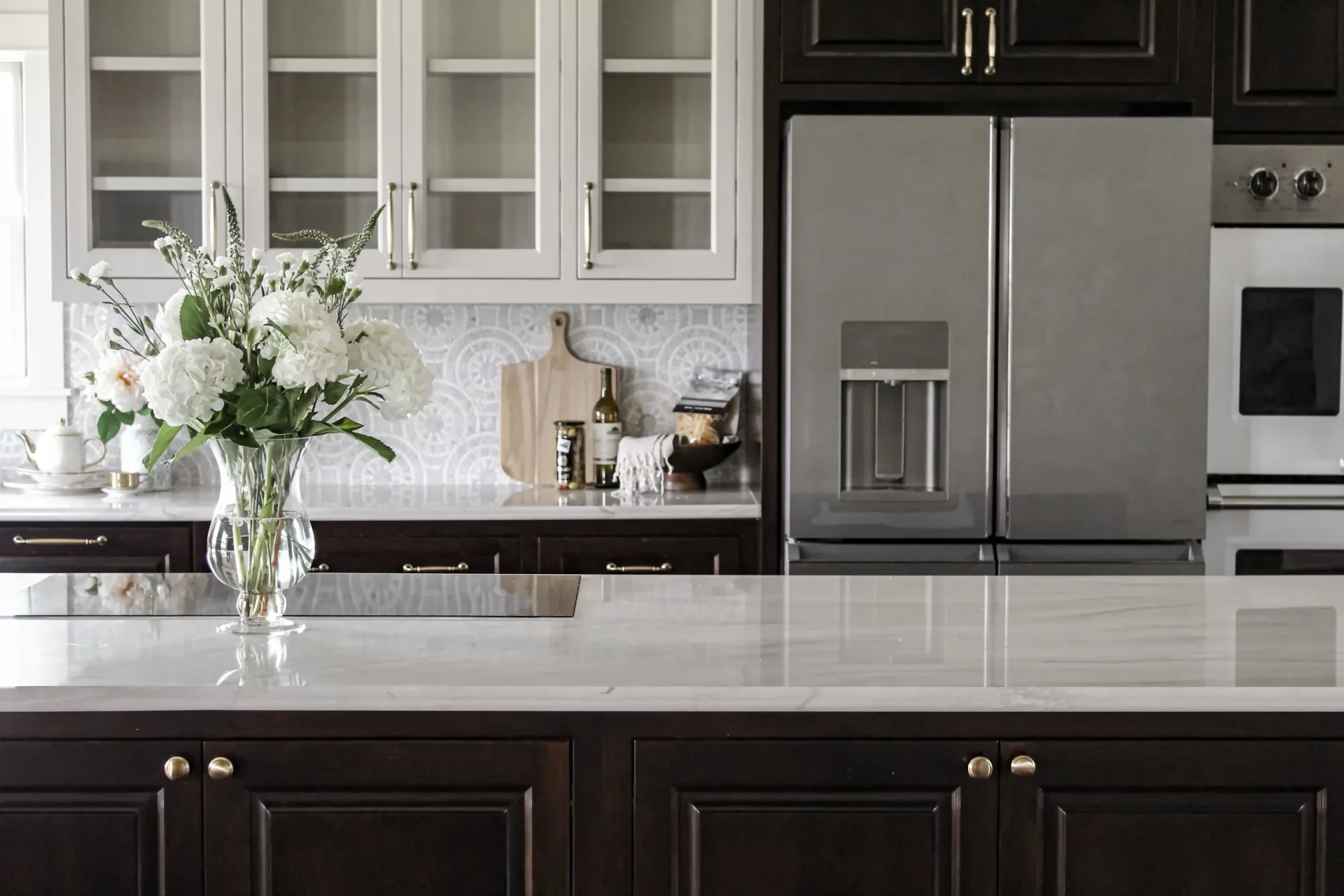 Kitchen Remodel Mineral City Oh Highpoint Cabinetry Quartz Countertop Double Sided Island 1