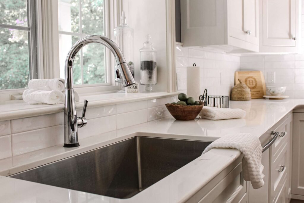 Kitchen Remodel Chagrin Falls Oh Custom Cabinetry Quartz Countertops Undermount Sink