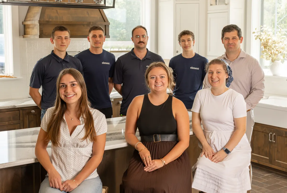 The team at Element Design Build Remodel, home remodeling in Hudson, OH